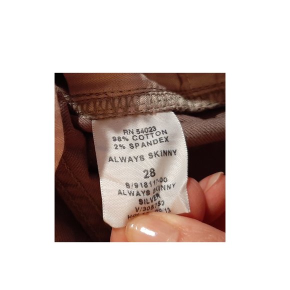 GAP Women's Straight Leg Pants - Charcoal - Picture 6 of 10